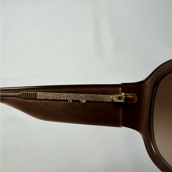 Coach Large Brown Square Sunglasses with Case - Frames Only - Picture 3 of 11